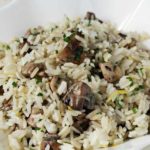 Рис с грибами в пароварке